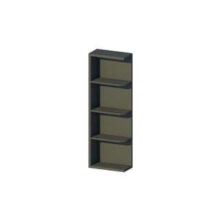 Aston Green - 6"W × 36"H Open Shelf Wall End Cabinet