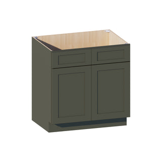 Aston Green - 33"W Sink Base Cabinet
