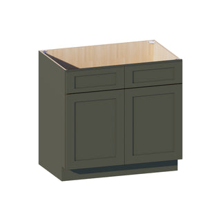 Aston Green - 36"W Sink Base Cabinet