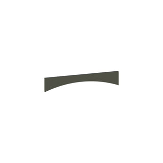 Aston Green - 6"W × 30"L Arched Valance