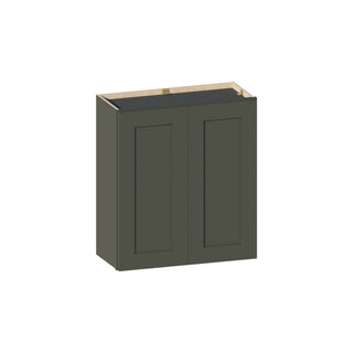 Aston Green - 27"W × 30"H Standard Wall Cabinet