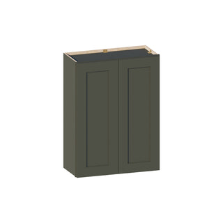 Aston Green - 27"W × 36"H Standard Wall Cabinet