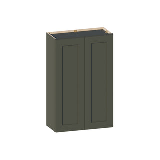 Aston Green - 27"W × 42"H Standard Wall Cabinet