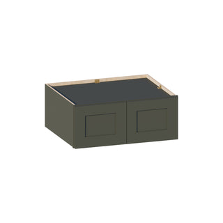 Aston Green - 30"W × 12"H Deep (24") Wall Bridge Cabinet