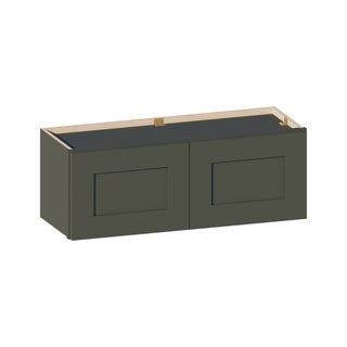 Aston Green - 33"W × 12"H Standard Wall Cabinet