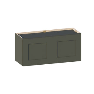 Aston Green - 33"W × 15"H Standard Wall Cabinet
