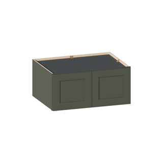 Aston Green - 33"W × 15"H Deep (24") Wall Bridge Cabinet