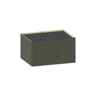 Aston Green - 33"W × 18"H Deep (24") Wall Bridge Cabinet