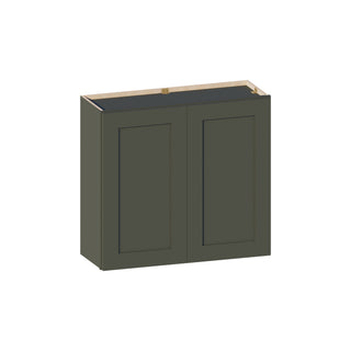 Aston Green - 33"W × 30"H Standard Wall Cabinet