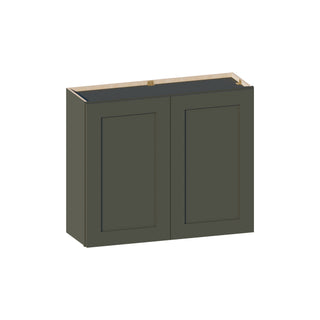 Aston Green - 36"W × 30"H Standard Wall Cabinet