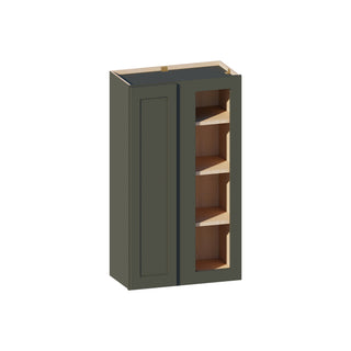 Aston Green - 24"W × 42"H Blind Corner Wall Cabinet