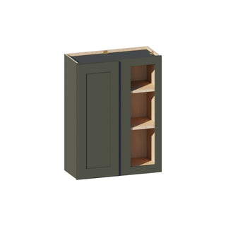 Aston Green - 27"W × 36"H Blind Corner Wall Cabinet