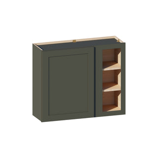 Aston Green - 36"W × 30"H Blind Corner Wall Cabinet