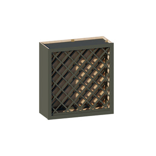 Aston Green - 24"W × 30"H Wine Rack Wall Cabinet