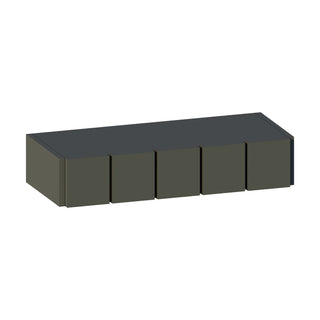Aston Green - 30"W × 6"H Spice Drawer Wall Cabinet