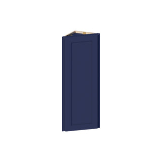 Navy Blue - 12"W × 42"H Angled-End Wall Cabinet