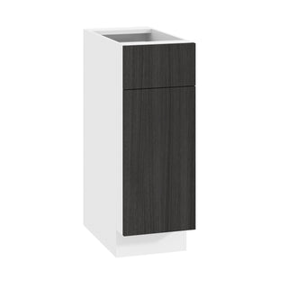 Frameless Oak Shade - 12"W Standard Base Cabinet
