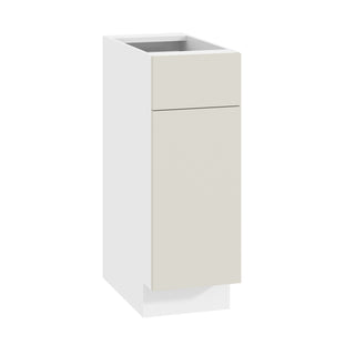 Frameless Matte Ivory - 12"W Standard Base Cabinet