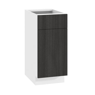Frameless Oak Shade - 15"W Standard Base Cabinet
