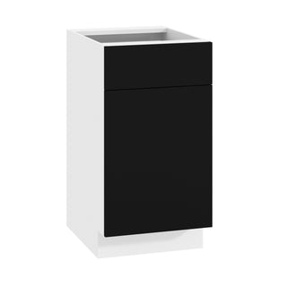 Frameless Matte Black - 18"W Standard Base Cabinet