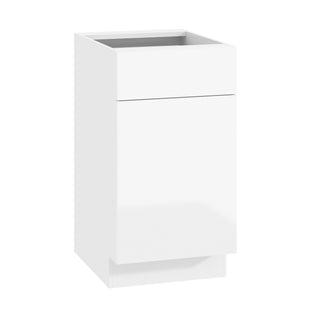 Frameless High-Glossy White - 18"W Standard Base Cabinet
