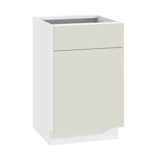 Frameless Matte Ivory - 21"W Standard Base Cabinet
