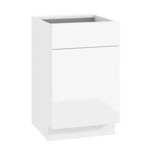 Frameless High-Glossy White - 21"W Standard Base Cabinet