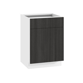 Frameless Oak Shade - 24"W Standard Base Cabinet