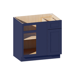 Navy Blue - 36"W Blind Corner Base Cabinet