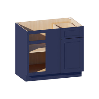 Navy Blue - 39"W Blind Corner Base Cabinet