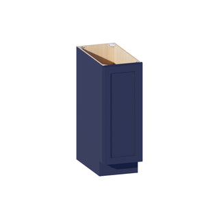 Navy Blue - 12"W Full-Height Door Base Cabinet