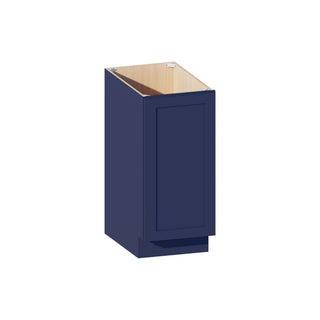 Navy Blue - 15"W Full-Height Door Base Cabinet