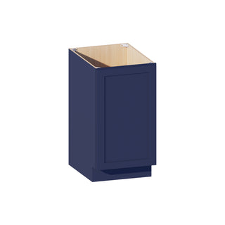 Navy Blue - 18"W Full-Height Door Base Cabinet
