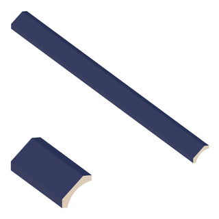 Navy Blue - 3-5/8"W × 96"L Cove Crown Molding