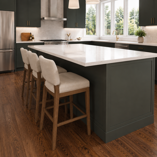 Slim Aston Green Shaker 10x10 Kitchen