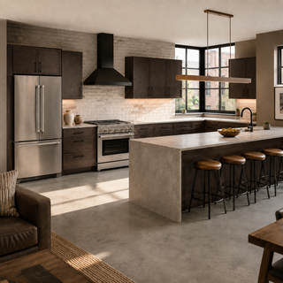 Cocina Mocha Brown Slim Shaker 10x10
