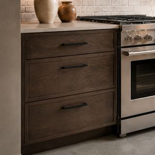 Cocina Mocha Brown Slim Shaker 10x10