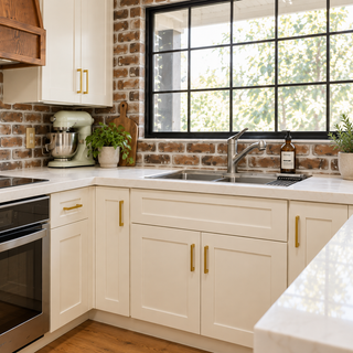 Cocina Creamy White Shaker de 10x10