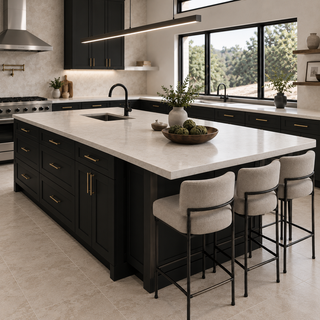 Iron Black Shaker 10x10 Kitchen