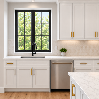 Frost White Shaker Sample Door