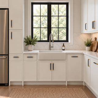 Cocina Slim Dove White Shaker 10x10