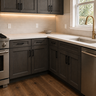 Cocina doble gris humo agitador 10x10