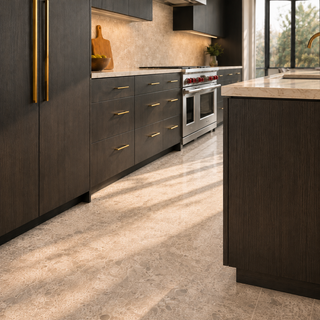 Frameless Oak Shade Kitchen - homecabinets