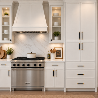 Cocina Slim Dove White Shaker 10x10
