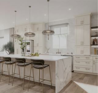 Double Dove White - 9"W × 42"H Standard Wall Cabinet