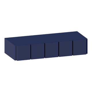 Navy Blue - 3/8"W × 96"L Dentil Molding