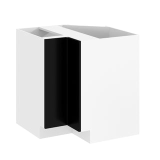Frameless Matte Black - 33"W Lazy Susan Base Cabinet