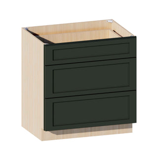 Aston Green - 33"W Drawer Base Cabinet
