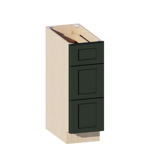 Aston Green - 12"W Vanity Drawer Base Cabinet