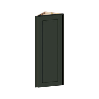 Aston Green - 12"W × 42"H Angled-End Wall Cabinet